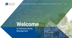 Desktop Screenshot of delawarerealtymanagement.com