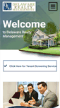 Mobile Screenshot of delawarerealtymanagement.com